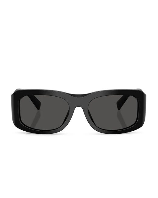 Dolce & Gabbana Black Rectangle-Frame Sunglasses for men
