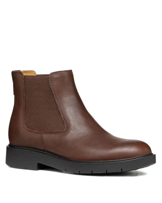 Geox Brown Spherica Ec1 Boots