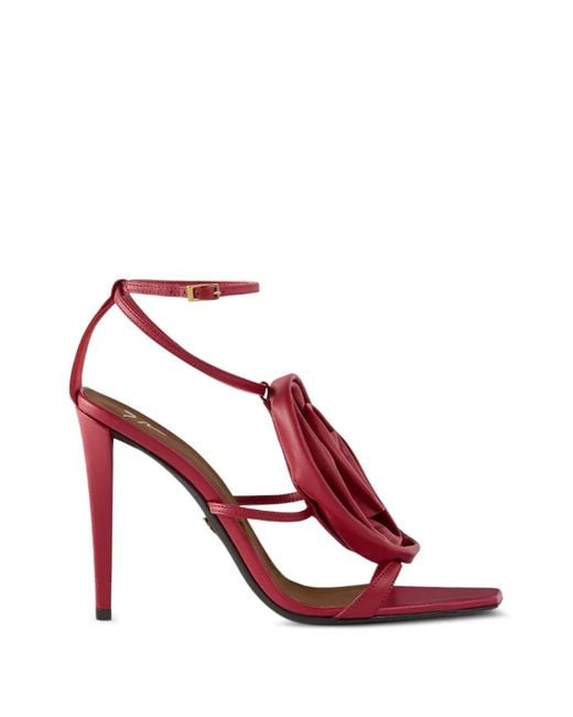 Giuseppe Zanotti Pink Cursed Flower Sandals 105