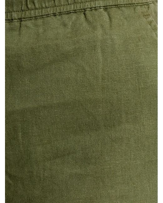 Samsøe & Samsøe Green Sajabari Elasticated-Waistband Shorts for men