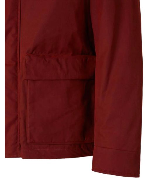 Herno Sub-Zero Jack Met Capuchon in het Red voor heren