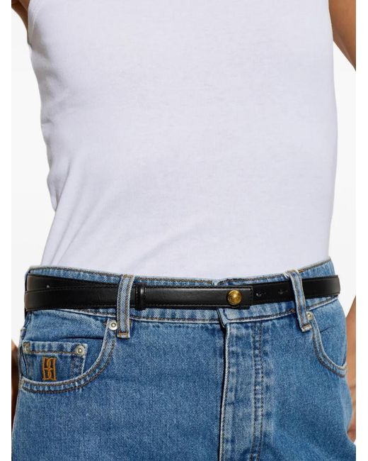 By Malene Birger White Freya Leather Belt