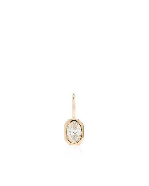 Lizzie Mandler White 18Kt Diamond Solitaire Charm