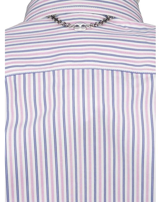 Rabanne Gestreept Blouse in het Purple