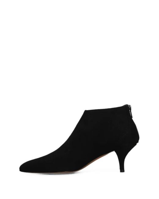 Roberto Festa Black Avenora Rear-Zip Ankle Boots