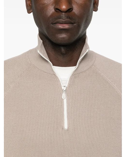 Brunello Cucinelli Natural Sweaters for men