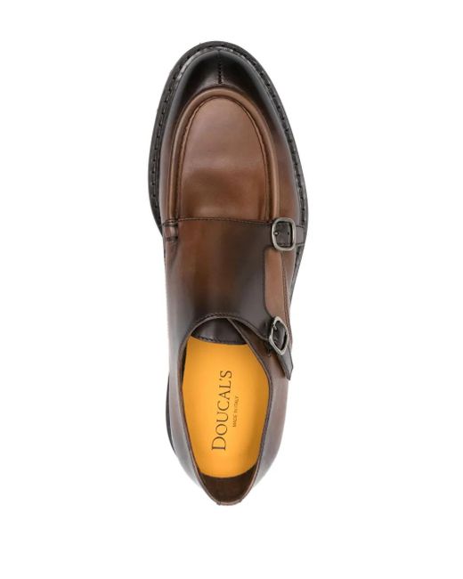 Doucal's Monk-Schuhe Mit Doppelschnalle in Brown für Herren