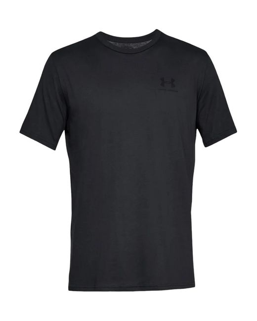 Under Armour Black Logo-Detail T-Shirt for men