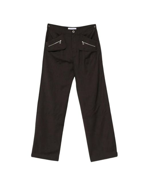 メンズ Kiko Kostadinov Komlo ジップ パンツ ブラック | Lyst
