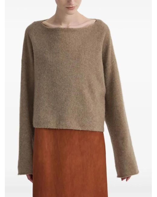 TAIGA TAKAHASHI Brown Cashmere Sweater