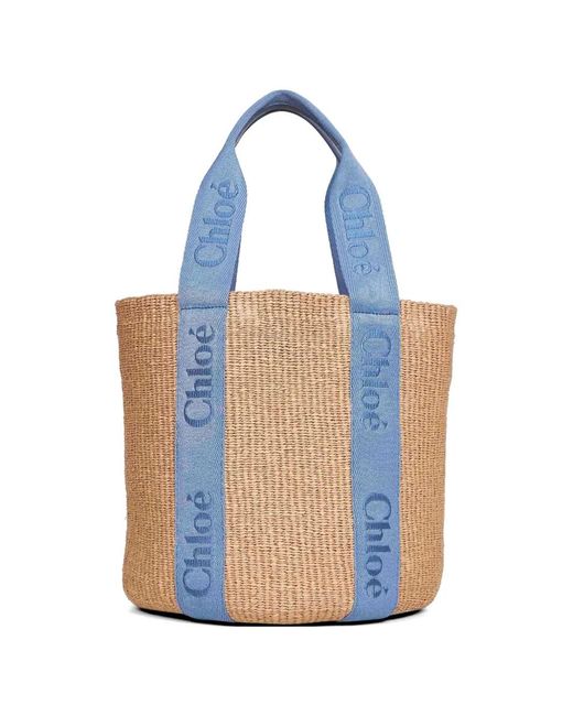 Chloé Blue Chloé Tote Bags
