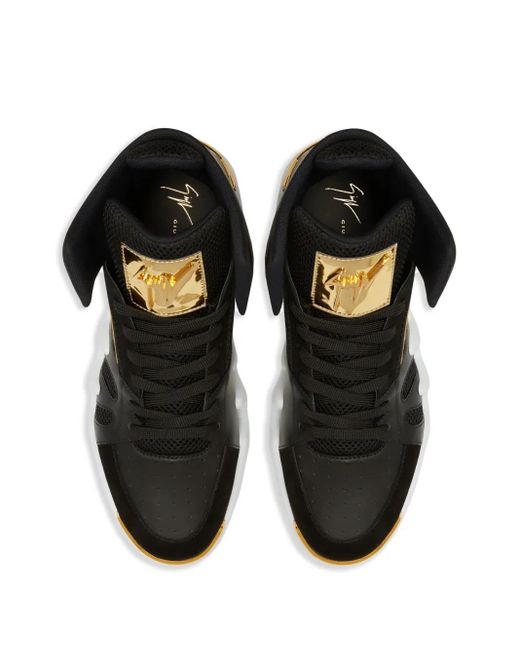 Giuseppe Zanotti Talon High-Top-Sneakers in Black für Herren