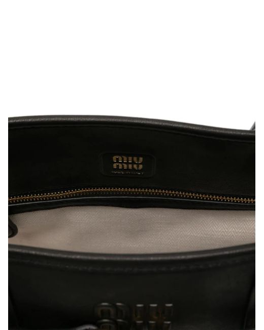 Miu Miu Black Aventure Tote Bag