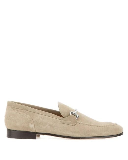 Duca Degli Abruzzi Natural Vasco Kaleido 129 Suede Loafers for men
