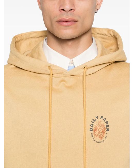 Daily Paper Natural Identity Hoodie for men