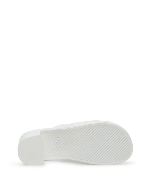 DIESEL White Sa-Bonnie Sandals