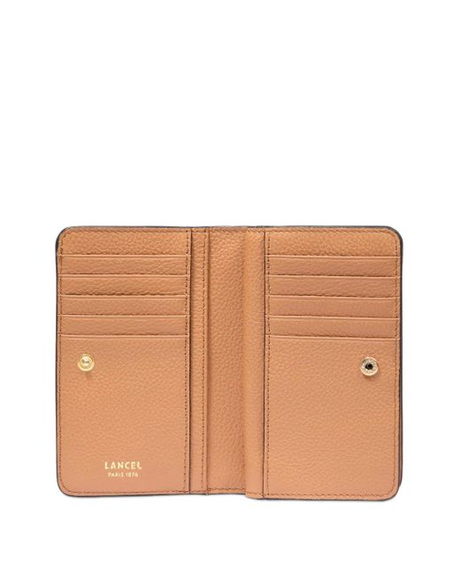 Lancel Natural Eckiges Enveloppe Portemonnaie