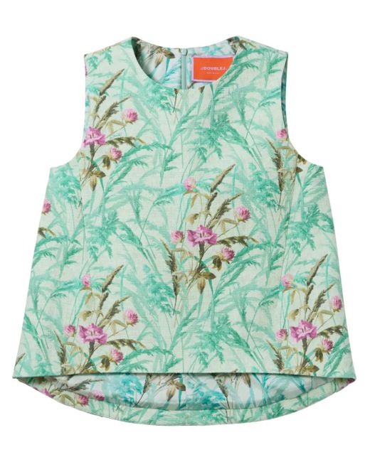 LaDoubleJ Green La Scala Top