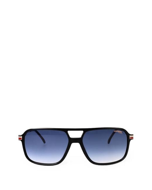 Carrera Blue Rectangle-Frame Sunglasses for men