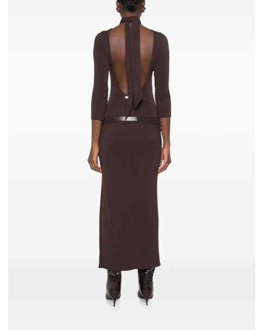 The Attico Brown Dresses