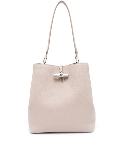 Longchamp Natural Medium Le Roseau Shoulder Bag