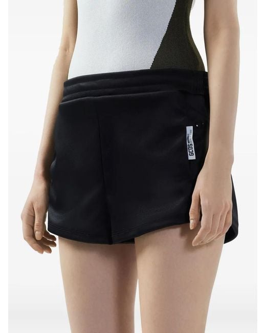 Gcds Blue Logo-Tag Shorts