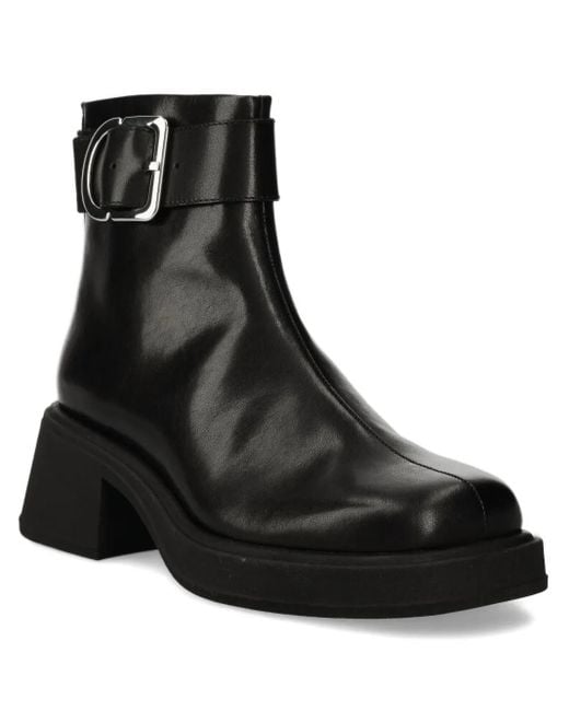 Botas Dorah con plataforma y cierre de hebilla Vagabond de color Black