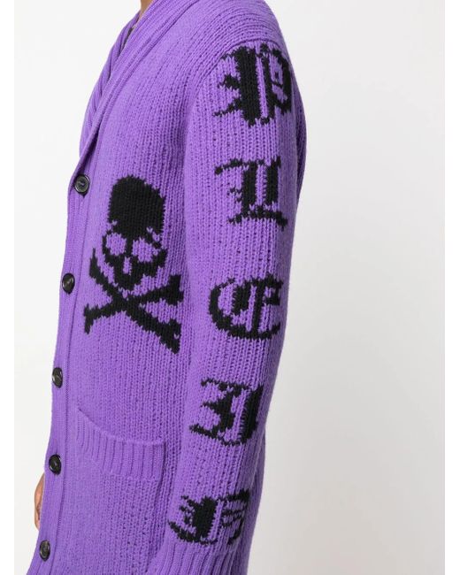 Rebecas Philipp Plein de hombre de color Purple