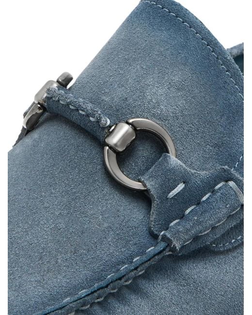 メンズ Magnanni Shoes デコラティブ ローファー Blue