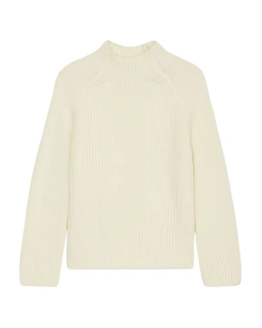 Jersey con cuello alto Marc O' Polo de color White