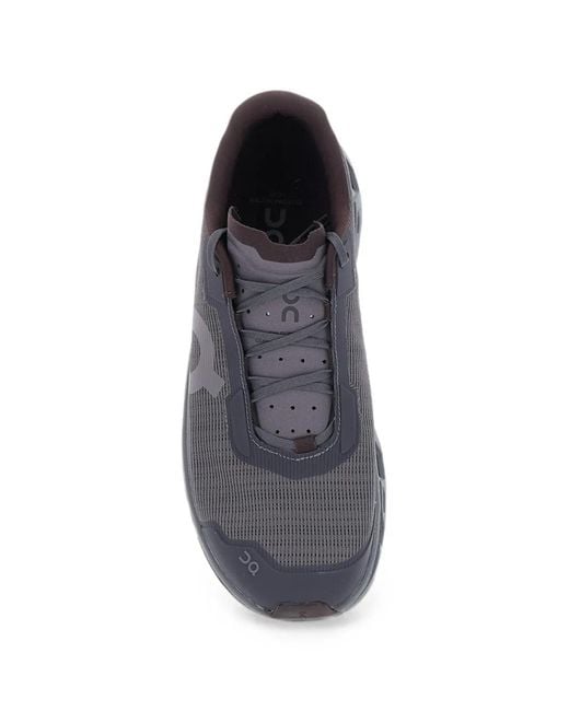 On Shoes Gray Cloudmster Void Sneakers for men