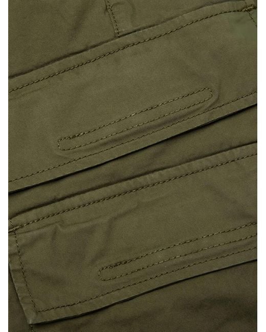 Stone Island Green Compass-Badge Cargo Pants for men