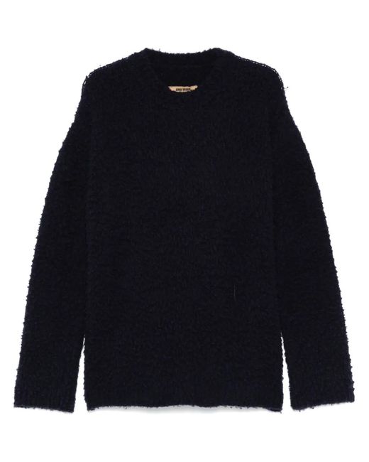 Pull À Effet Brossé Uma Wang pour homme en coloris Blue