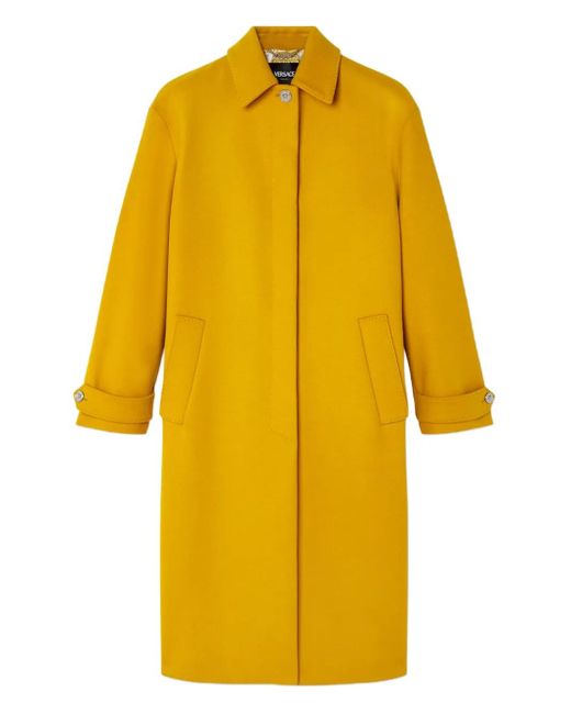 Manteau Medusa Head Versace en coloris Yellow