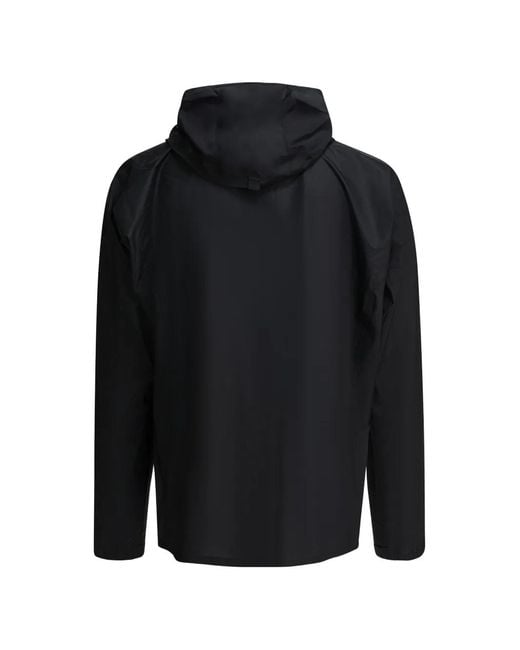Montbell Black Hooded Zip Jacket for men