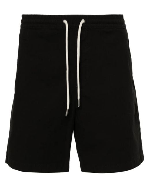 NN07 Black Gregor Deck Shorts for men