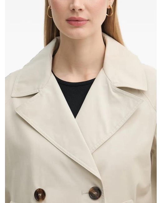 Barbour Natural Maisy Double-Breasted Coat
