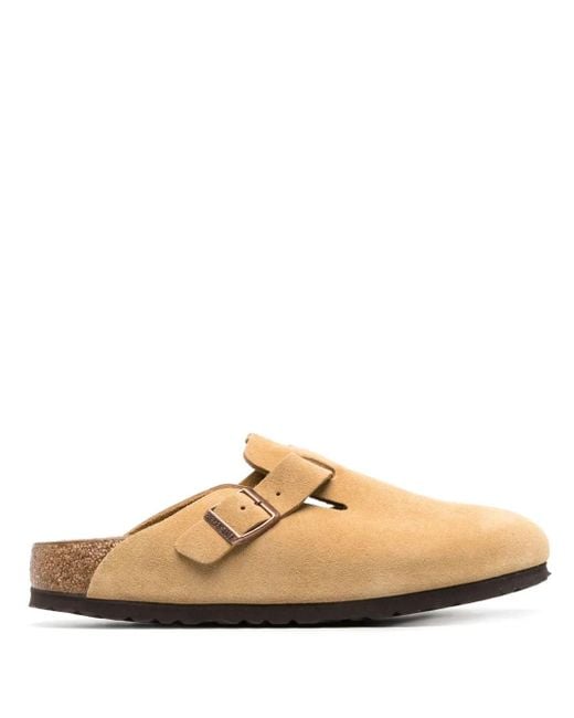 Birkenstock Multicolor Boston Suede Clogs