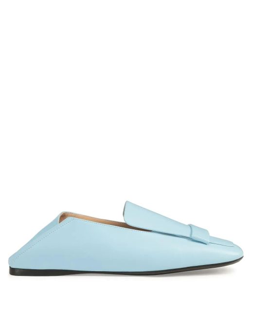 Sergio Rossi Blue Paradise Mules