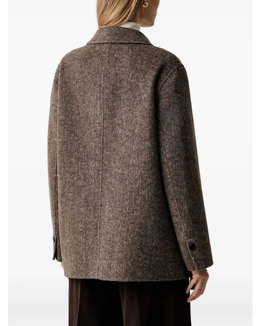 ViCOLO Brown Double-Breasted Blazer