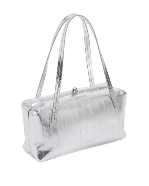 Jil Sander White Small Goji Pillow Tote Bag
