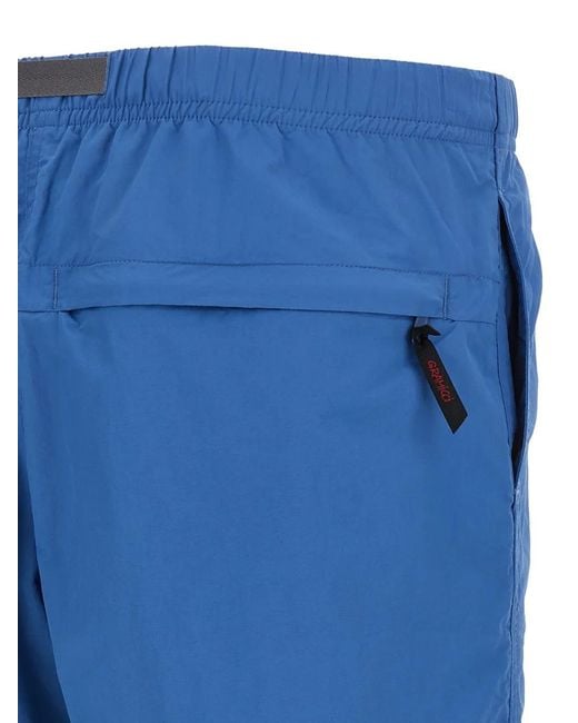 Gramicci Blue Nylon Packable G-Short for men