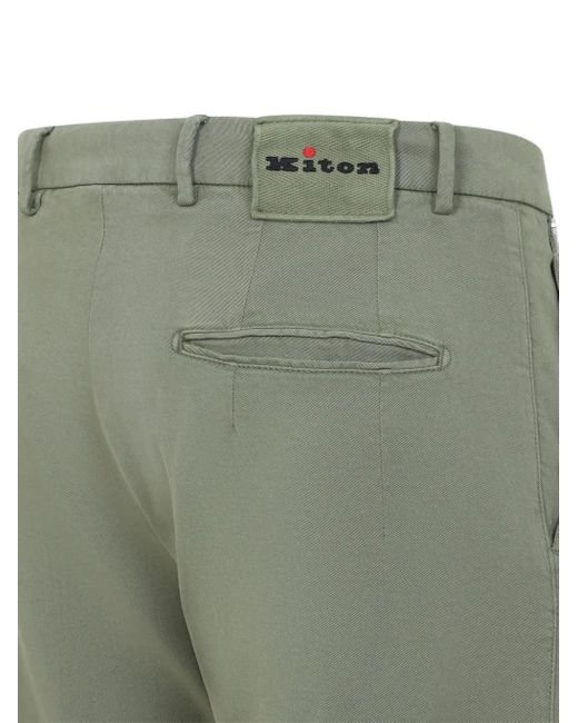メンズ Kiton テーラードショーツ Green