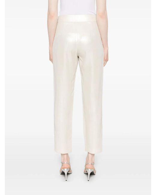 Giorgio Armani プリーツディテール パンツ White