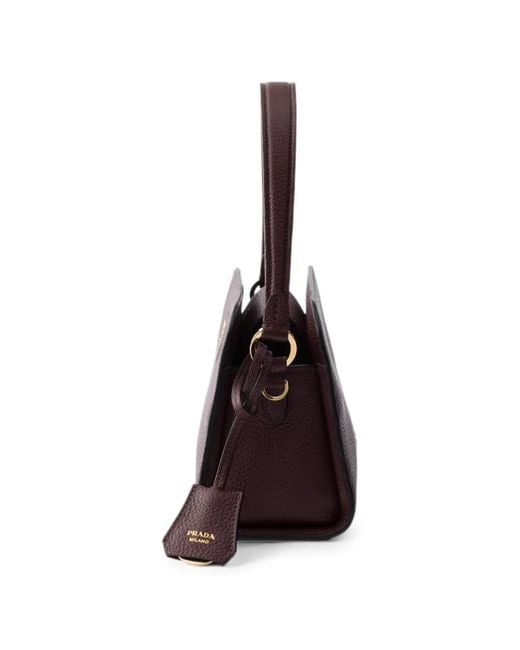 Borsa A Mano Mini di Prada in Purple