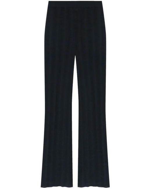 Jil Sander Blue Hose aus Wolle