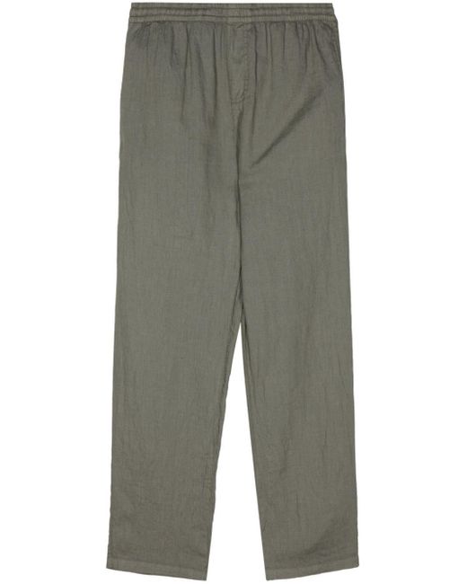 Pantalon droit en lin Aspesi pour homme en coloris Gray