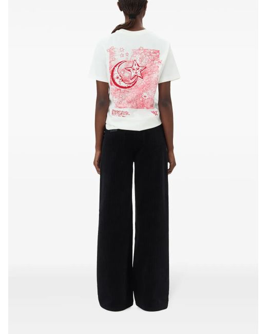 Ganni Black Corduroy Trousers
