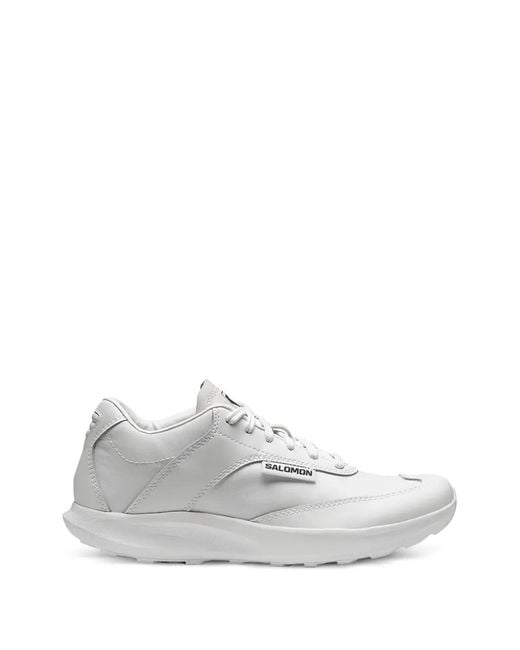 Salomon White X Comme Des Garçons Homme Plus Sr90 Panelled Sneakers for men