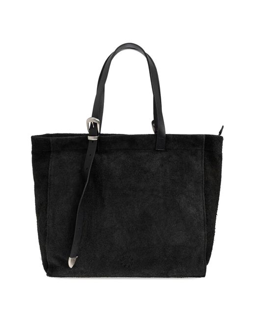 AllSaints Black Shopper Haven Bag for men
